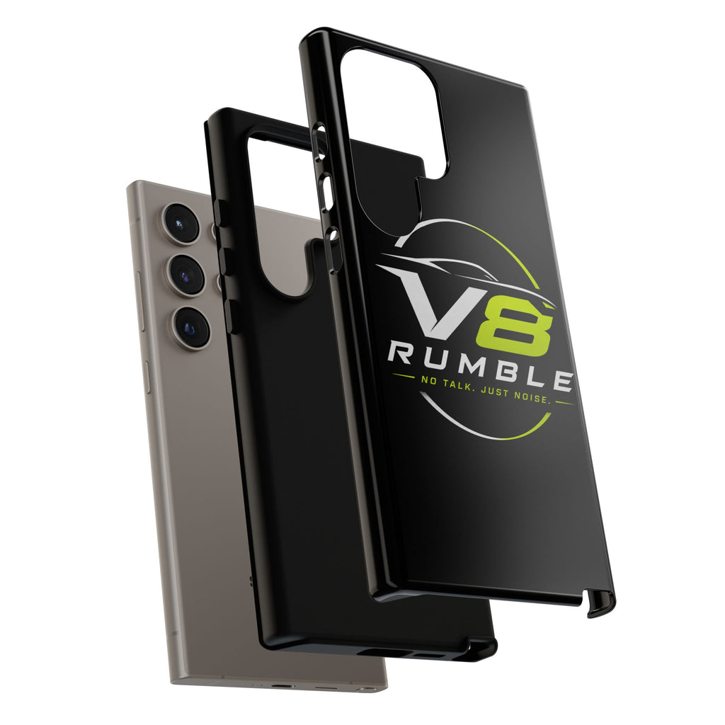 V8 Rumble Tough Phone Case — 'No Talk, Just Noise' Protective Cover