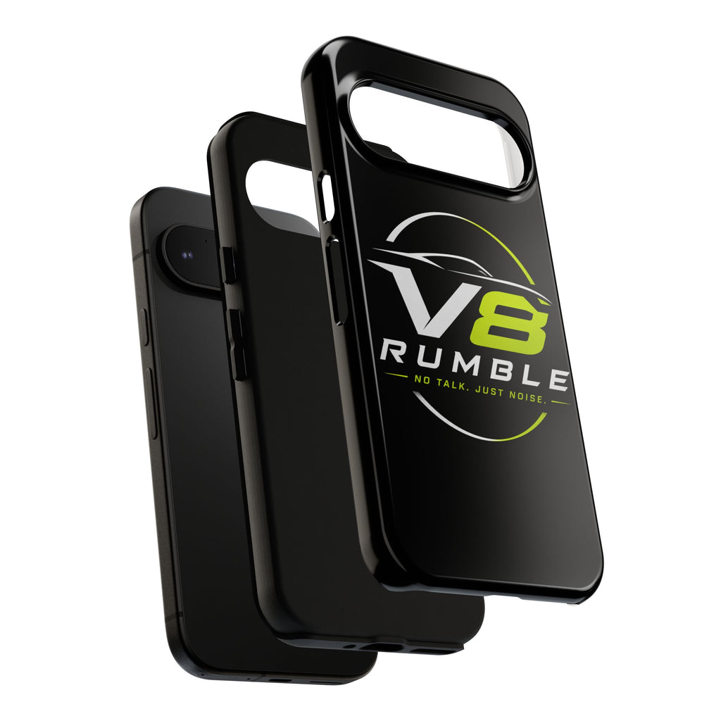 V8 Rumble Tough Phone Case — 'No Talk, Just Noise' Protective Cover
