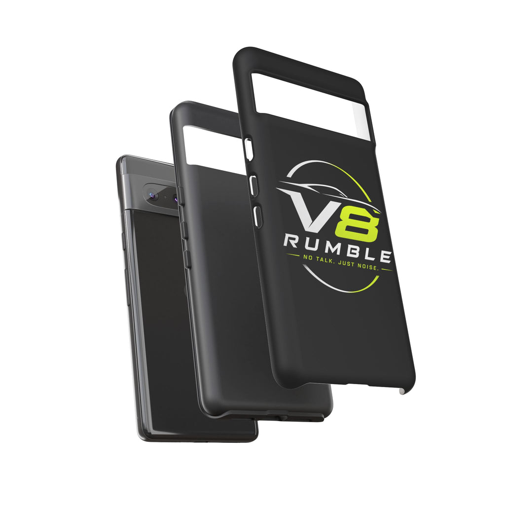 V8 Rumble Tough Phone Case — 'No Talk, Just Noise' Protective Cover