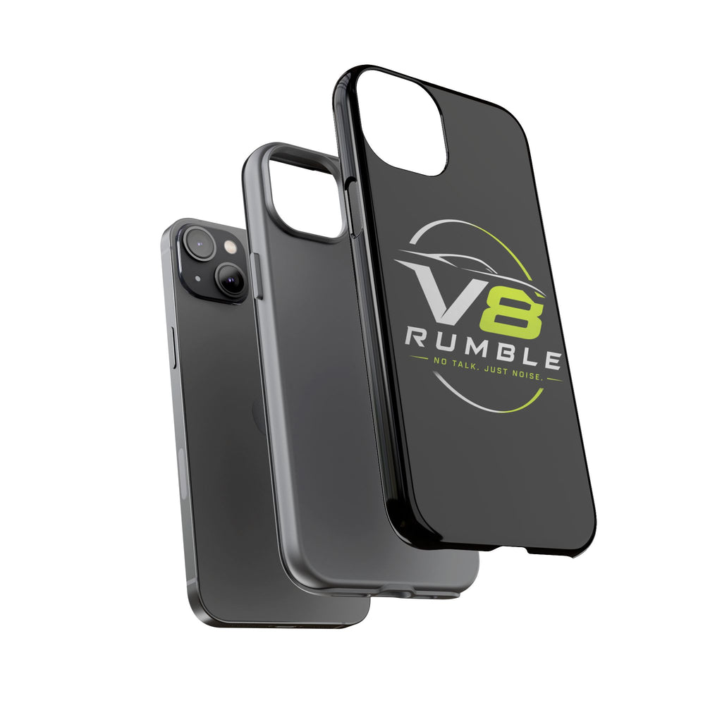 V8 Rumble Tough Phone Case — 'No Talk, Just Noise' Protective Cover