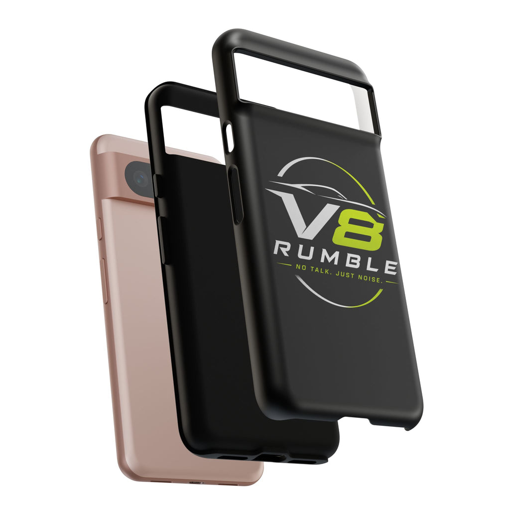V8 Rumble Tough Phone Case — 'No Talk, Just Noise' Protective Cover