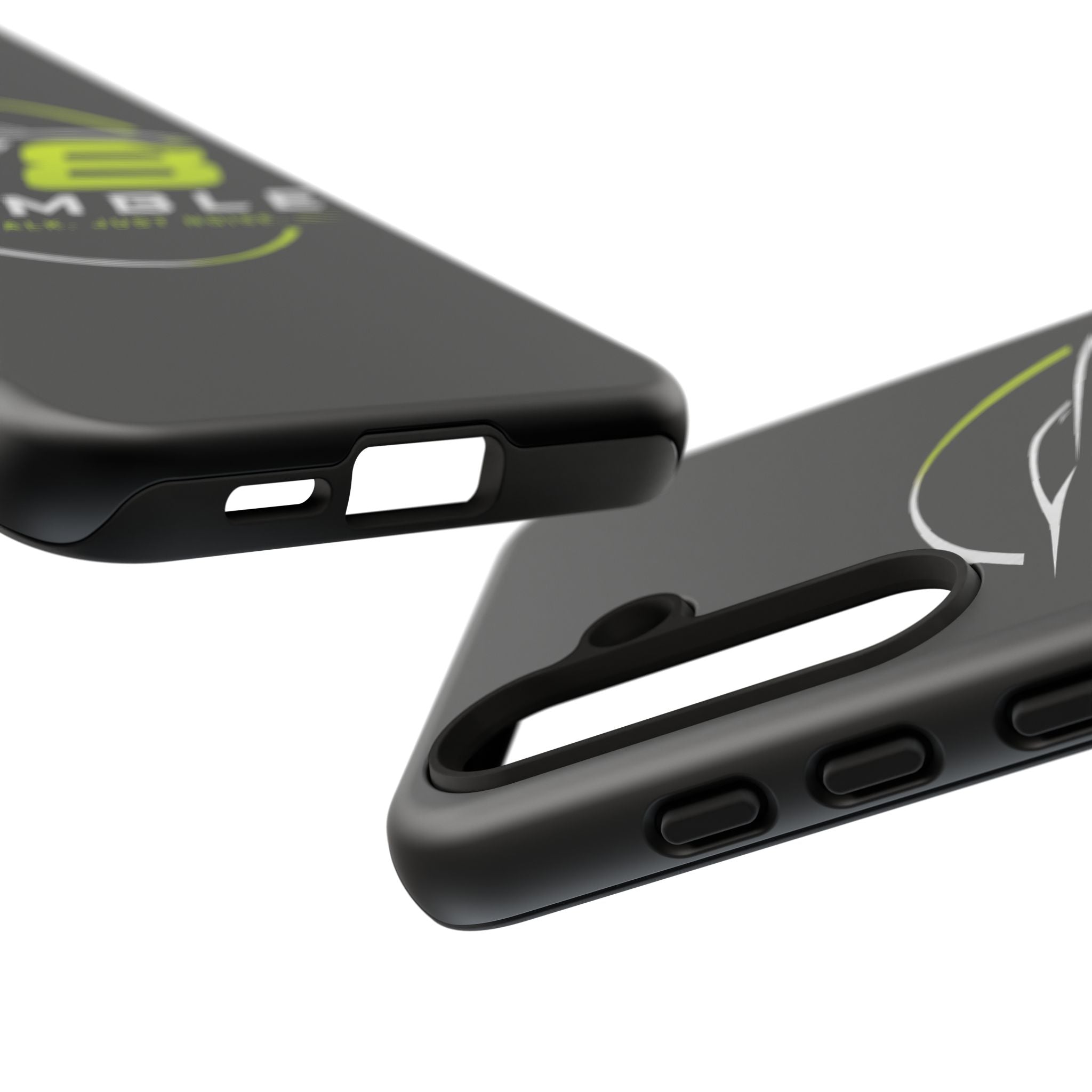 V8 Rumble Tough Phone Case — 'No Talk, Just Noise' Protective Cover