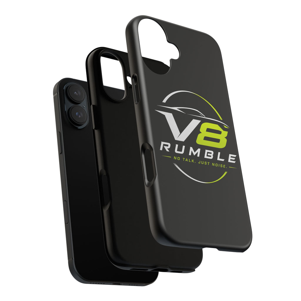 V8 Rumble Tough Phone Case — 'No Talk, Just Noise' Protective Cover