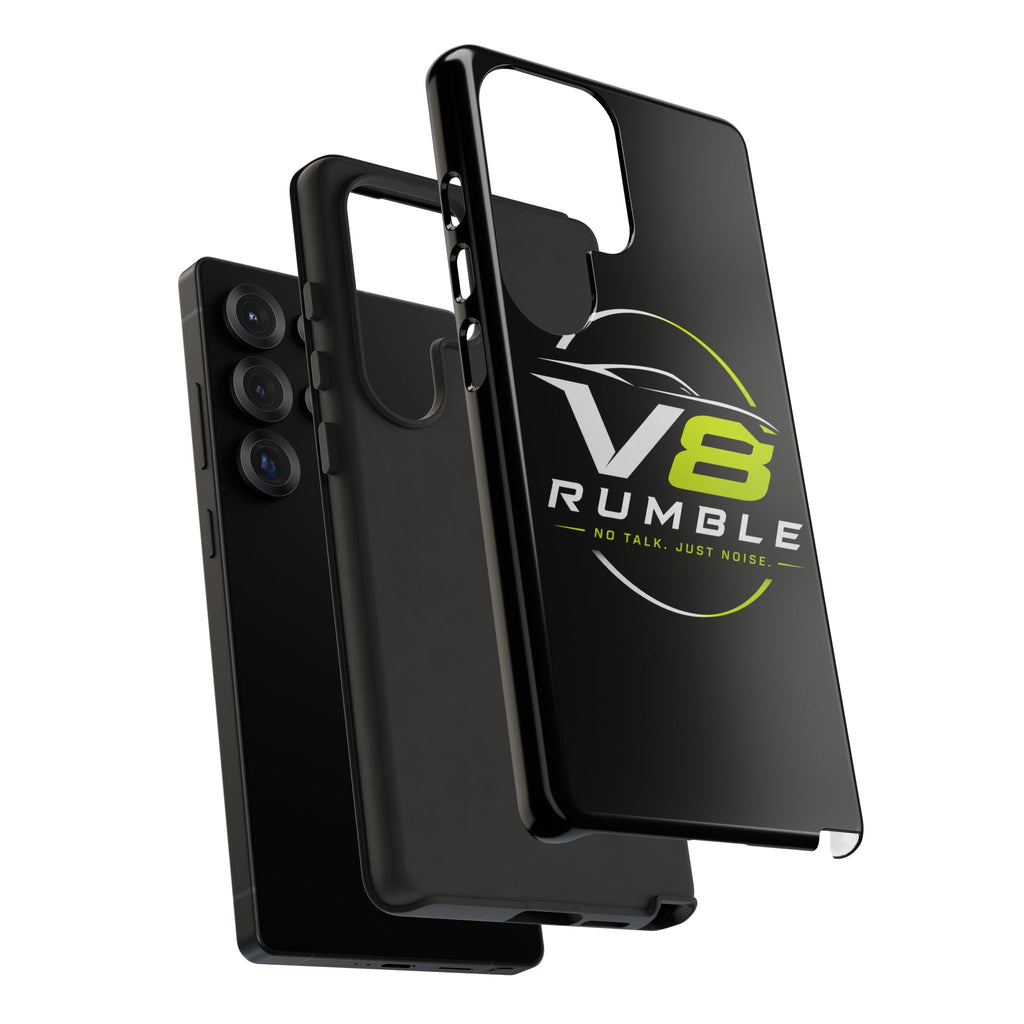 V8 Rumble Tough Phone Case — 'No Talk, Just Noise' Protective Cover
