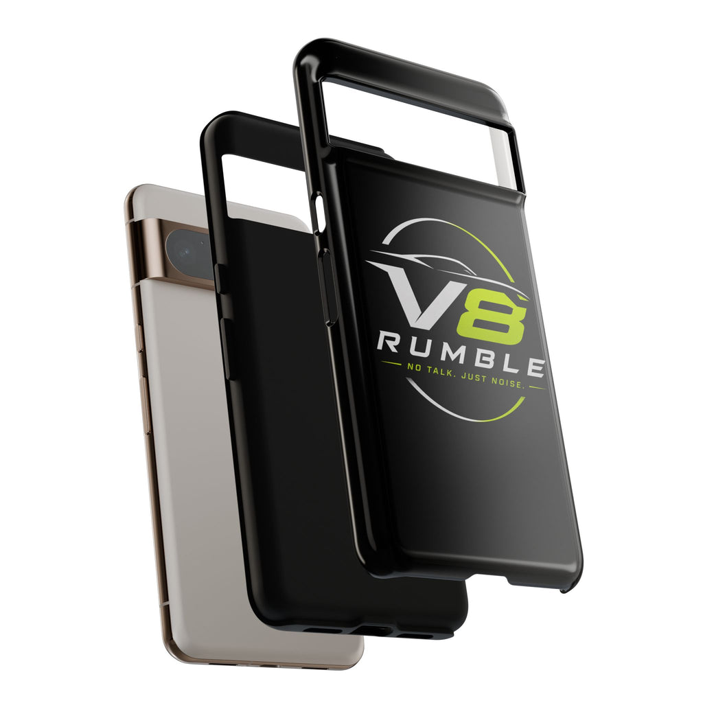 V8 Rumble Tough Phone Case — 'No Talk, Just Noise' Protective Cover