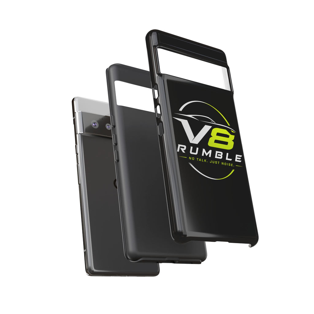 V8 Rumble Tough Phone Case — 'No Talk, Just Noise' Protective Cover