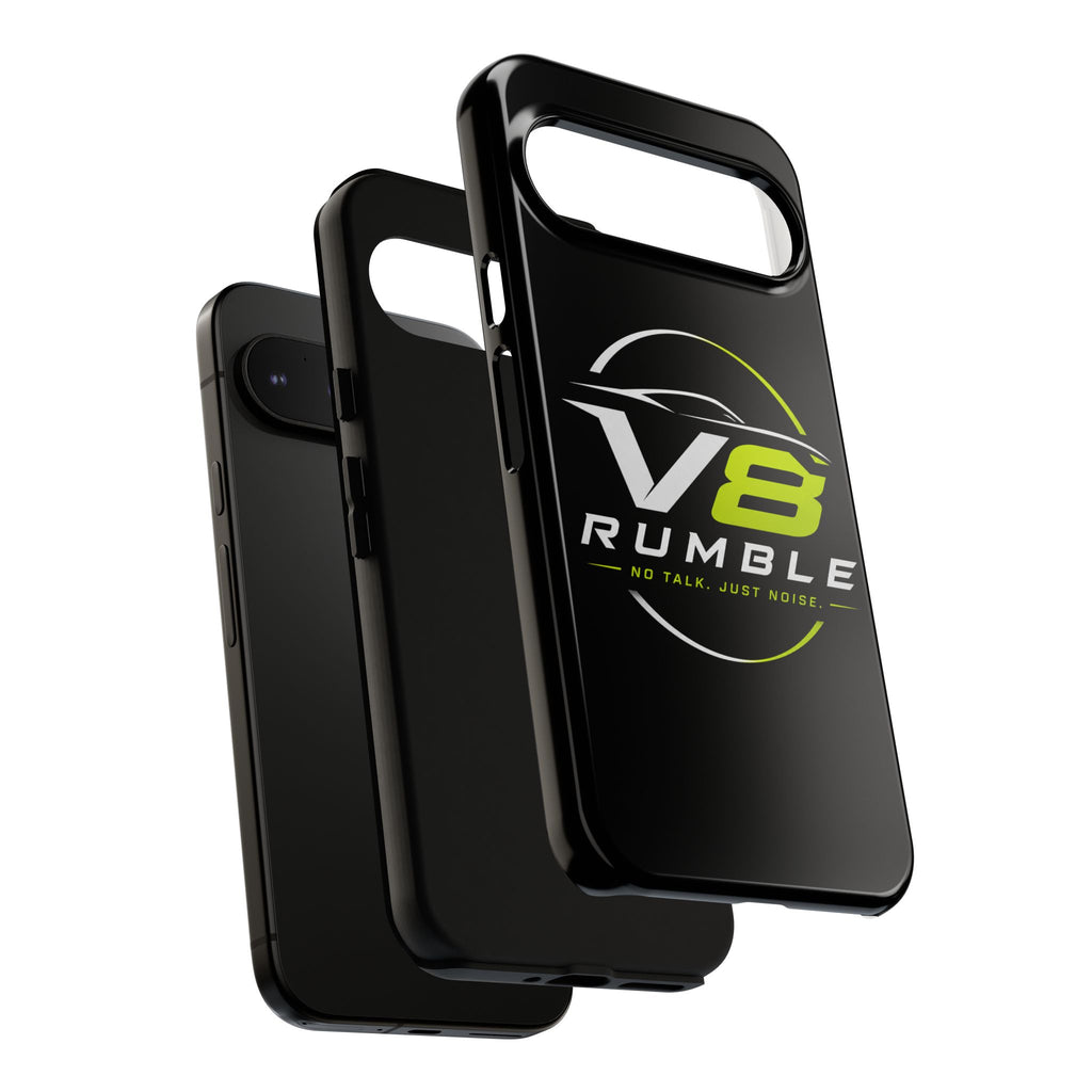 V8 Rumble Tough Phone Case — 'No Talk, Just Noise' Protective Cover