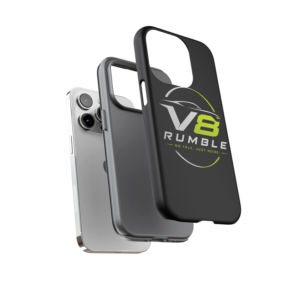 V8 Rumble Tough Phone Case — 'No Talk, Just Noise' Protective Cover