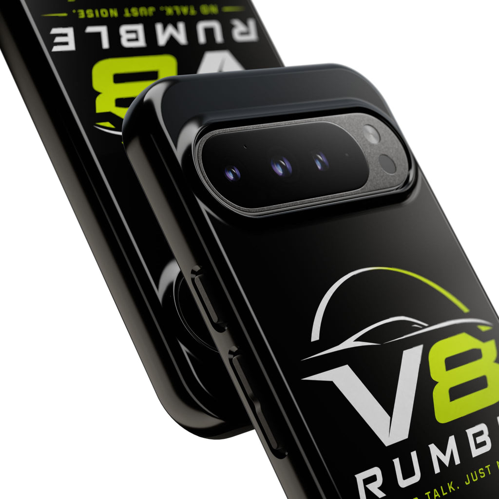V8 Rumble Tough Phone Case — 'No Talk, Just Noise' Protective Cover
