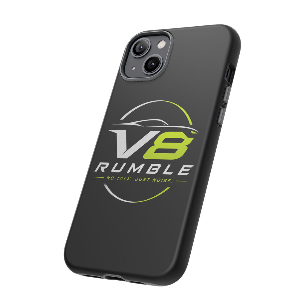 V8 Rumble Tough Phone Case — 'No Talk, Just Noise' Protective Cover