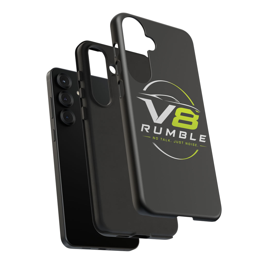 V8 Rumble Tough Phone Case — 'No Talk, Just Noise' Protective Cover