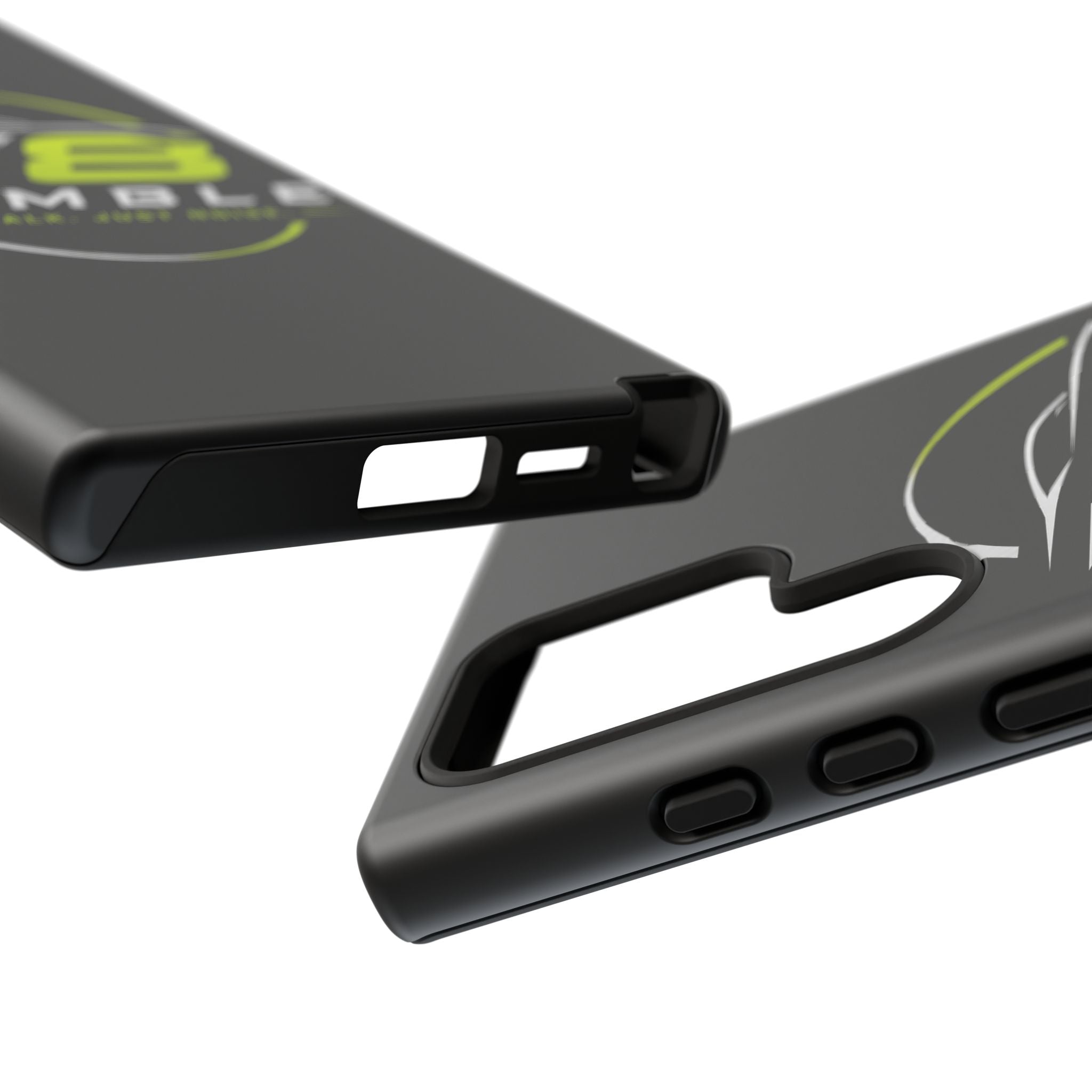 V8 Rumble Tough Phone Case — 'No Talk, Just Noise' Protective Cover