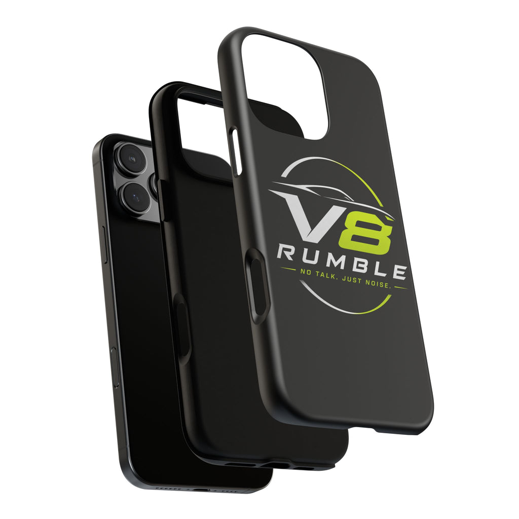 V8 Rumble Tough Phone Case — 'No Talk, Just Noise' Protective Cover