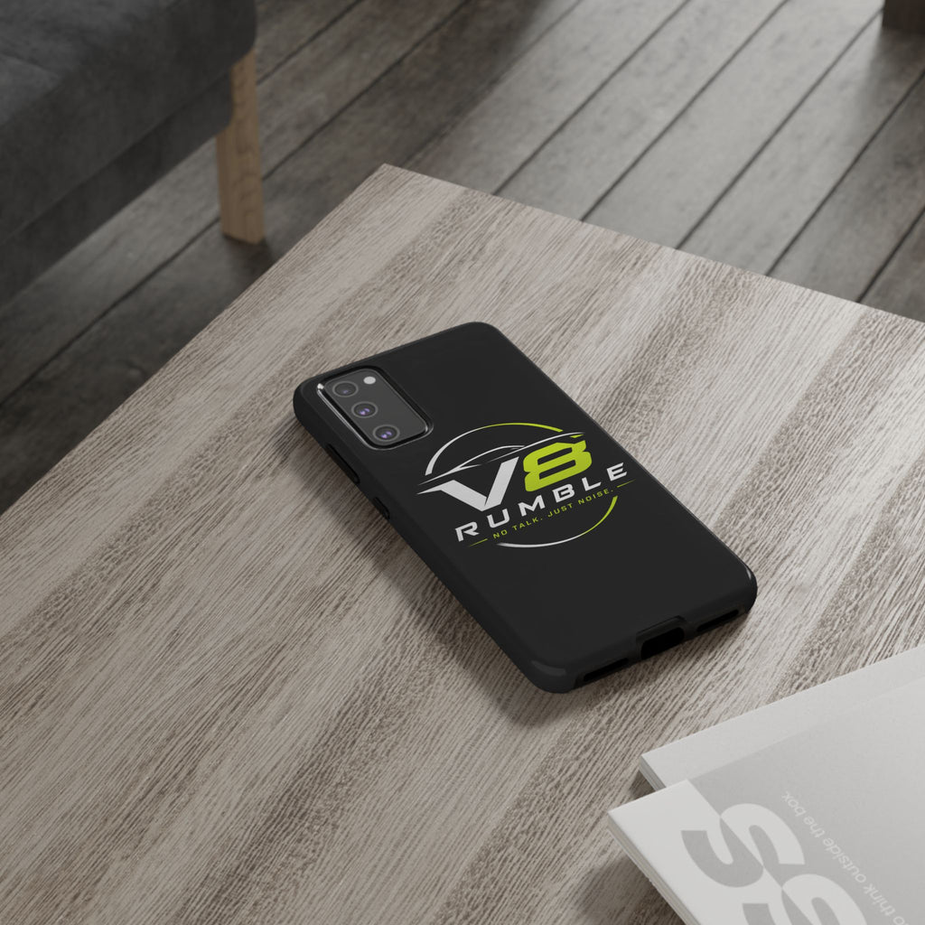 V8 Rumble Tough Phone Case — 'No Talk, Just Noise' Protective Cover