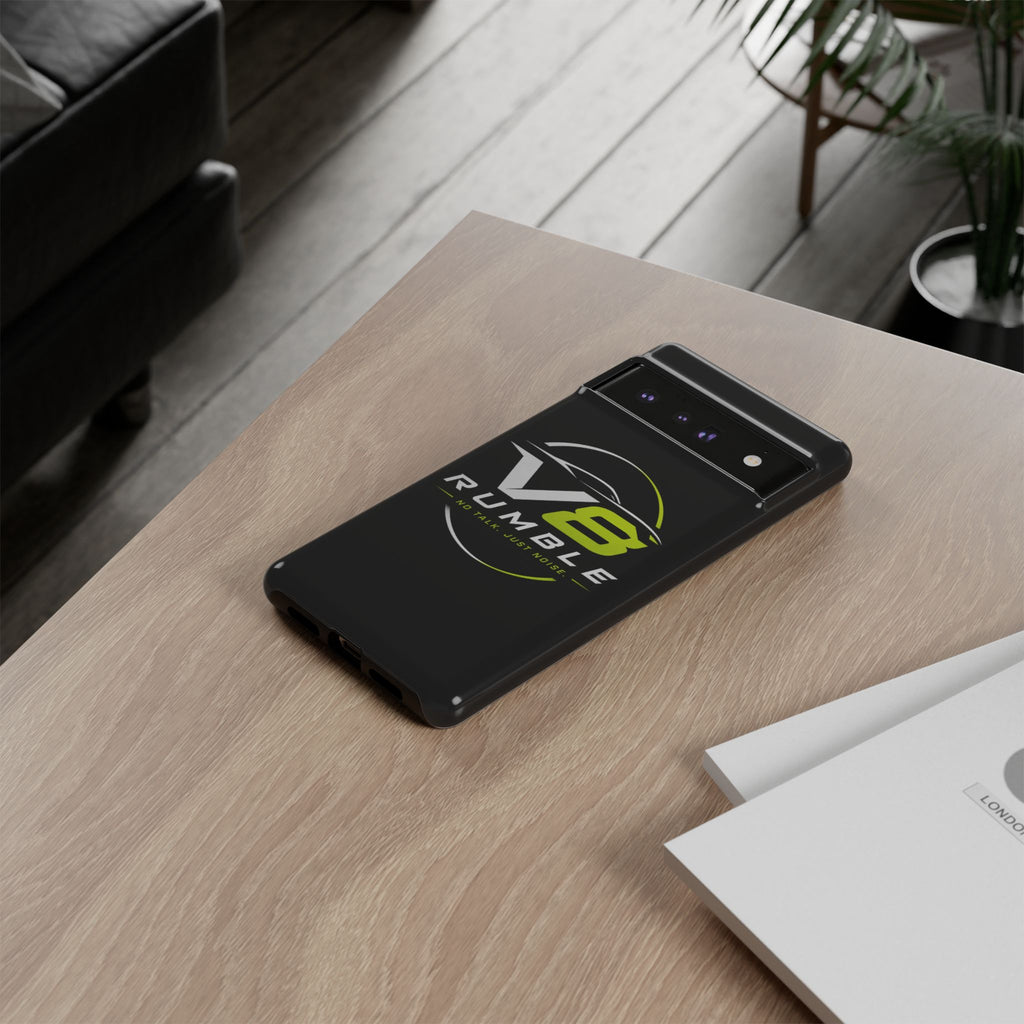 V8 Rumble Tough Phone Case — 'No Talk, Just Noise' Protective Cover