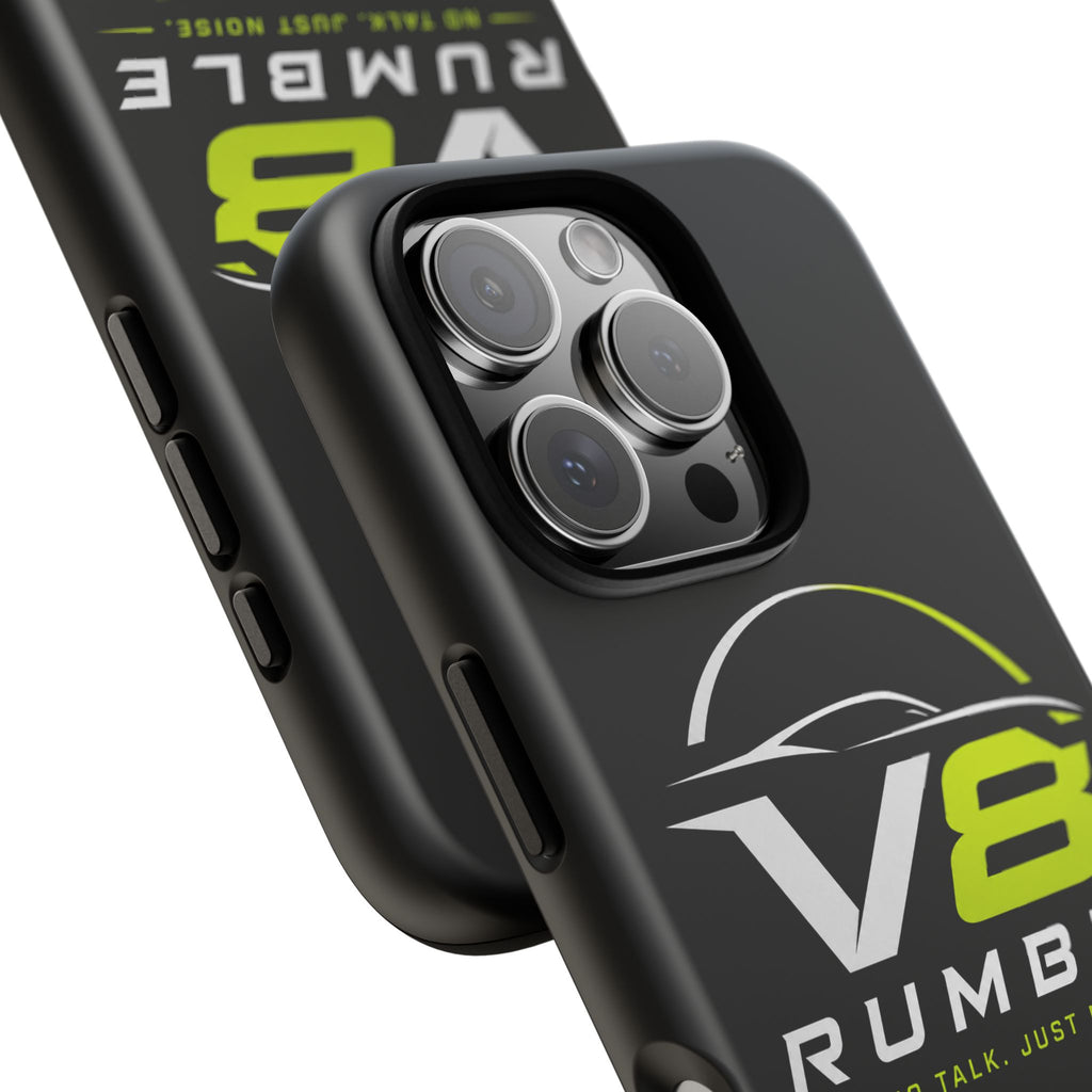 V8 Rumble Tough Phone Case — 'No Talk, Just Noise' Protective Cover