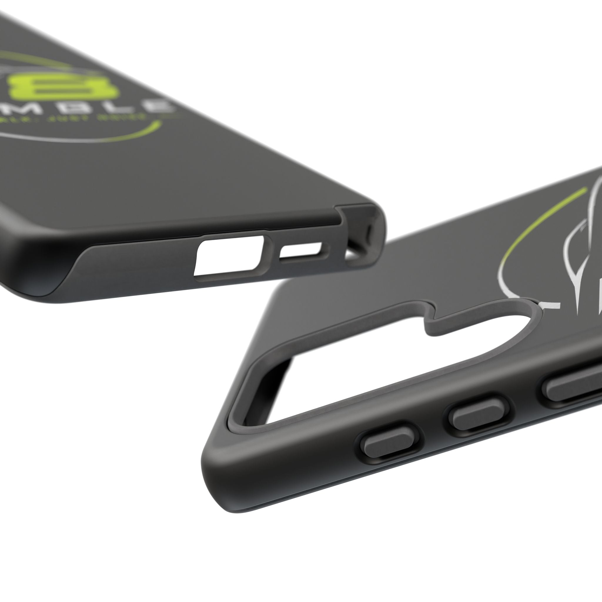 V8 Rumble Tough Phone Case — 'No Talk, Just Noise' Protective Cover