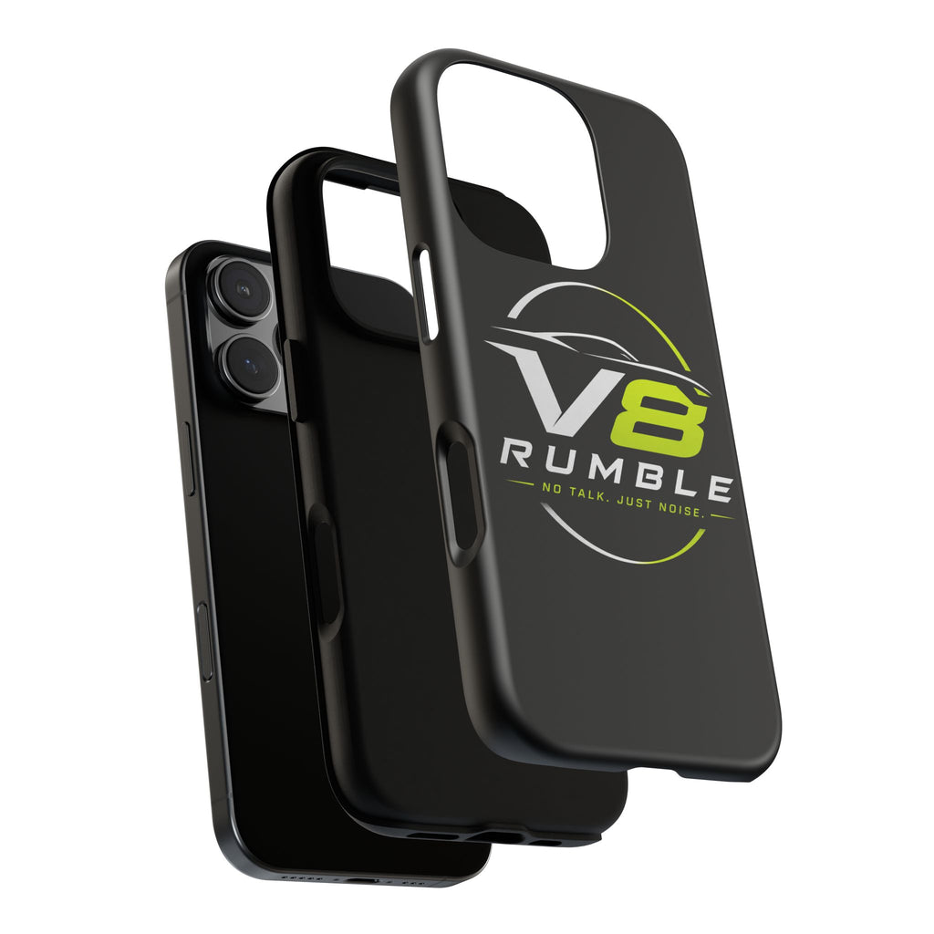 V8 Rumble Tough Phone Case — 'No Talk, Just Noise' Protective Cover