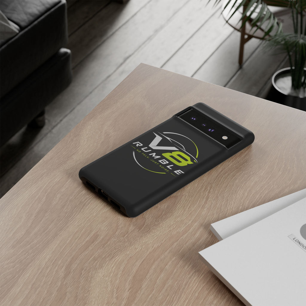 V8 Rumble Tough Phone Case — 'No Talk, Just Noise' Protective Cover