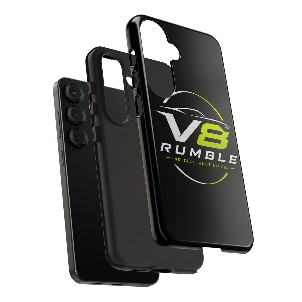 V8 Rumble Tough Phone Case — 'No Talk, Just Noise' Protective Cover