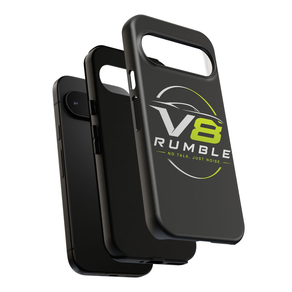 V8 Rumble Tough Phone Case — 'No Talk, Just Noise' Protective Cover