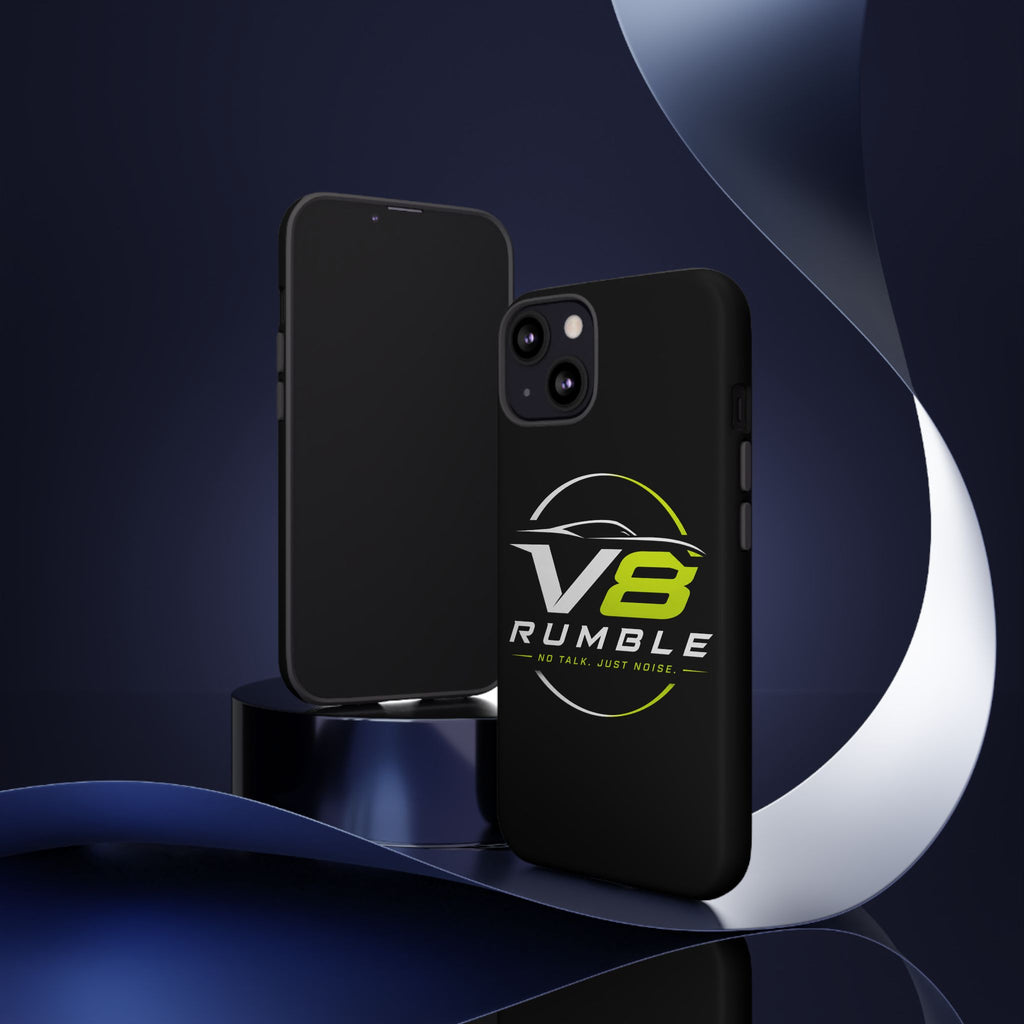 V8 Rumble Tough Phone Case — 'No Talk, Just Noise' Protective Cover