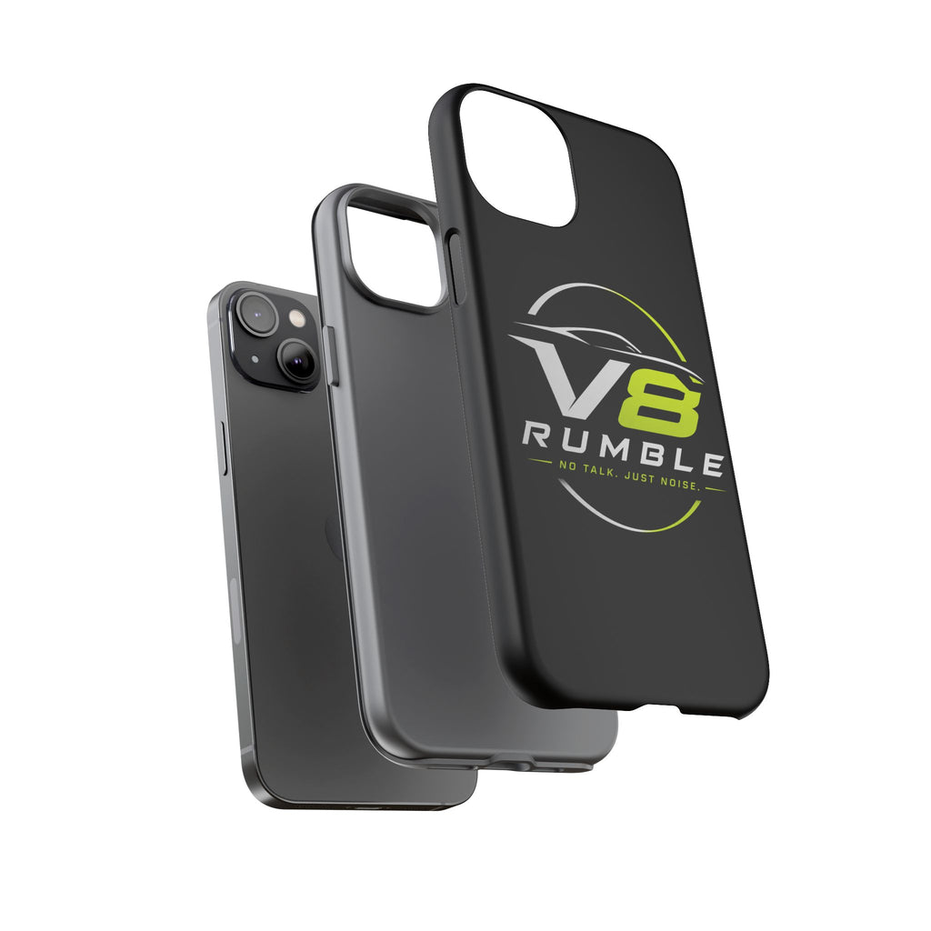 V8 Rumble Tough Phone Case — 'No Talk, Just Noise' Protective Cover